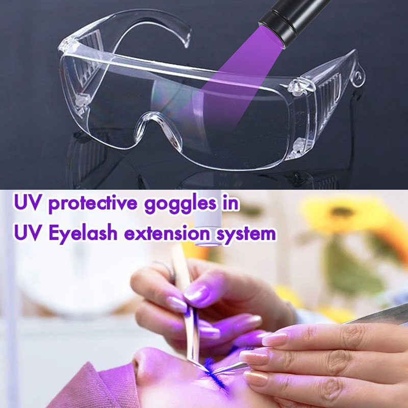 Eyelash Extension With Glasses - 인조 속눈썹 익스텐션 UV 보호 안경,