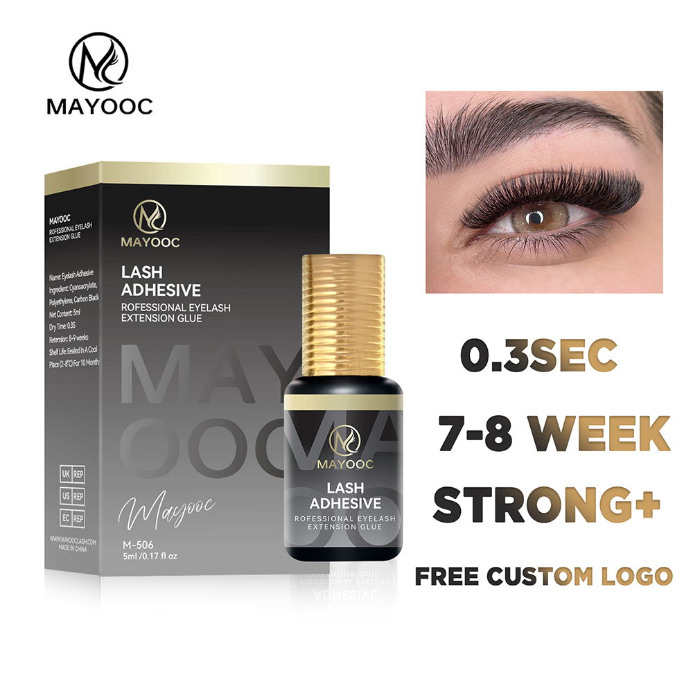 Eyelash Extension Glue For Sensitive Eyes - MAYOOC 0.3 초 속눈썹 연장 접착제