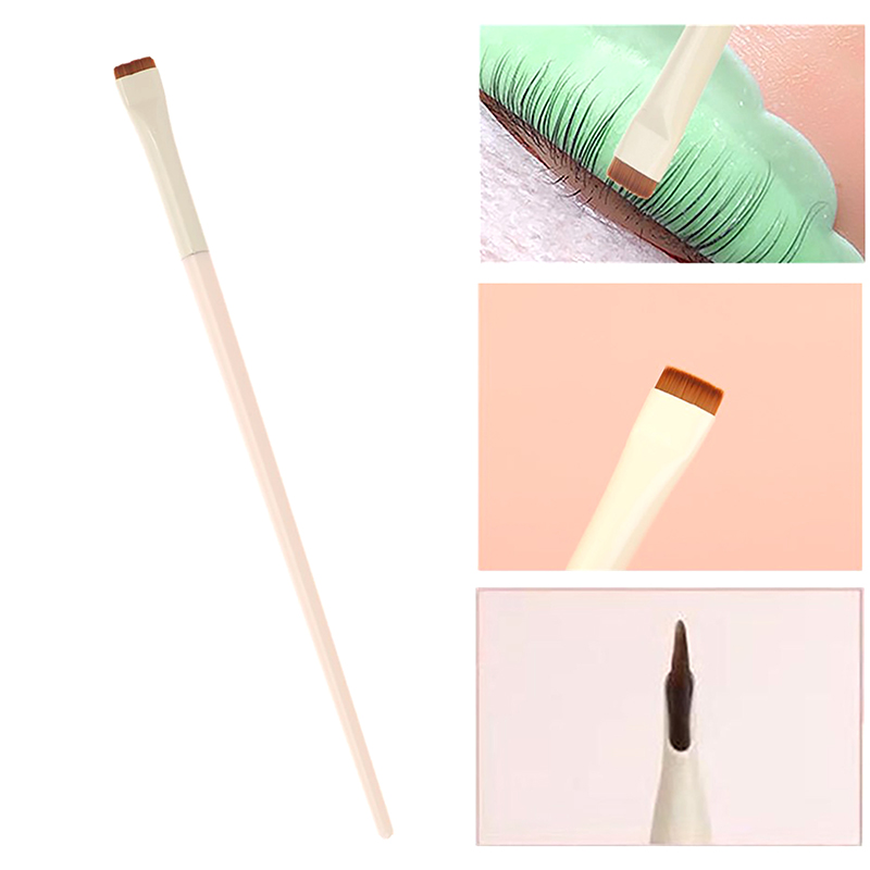Eyelash Extension Guide - 5/3/1PCS 플랫 헤드 펌 브러쉬 속눈썹