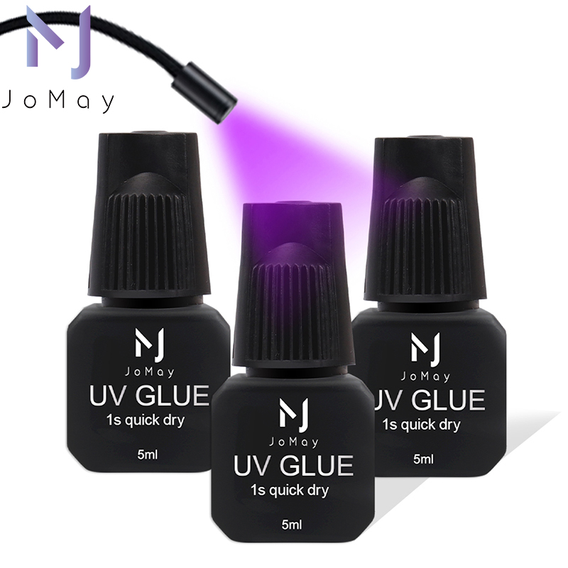Eyelash Extension Glue For Sensitive Eyes - 조메이 UV 속눈썹 접착제 LED 속눈썹