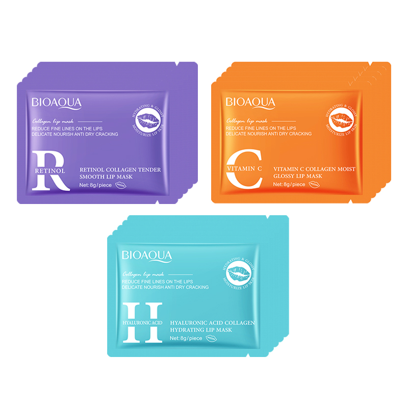 Eye Pad Collagen - 바이오아쿠아 레티놀 크리스탈 콜라겐 아이 마스크
