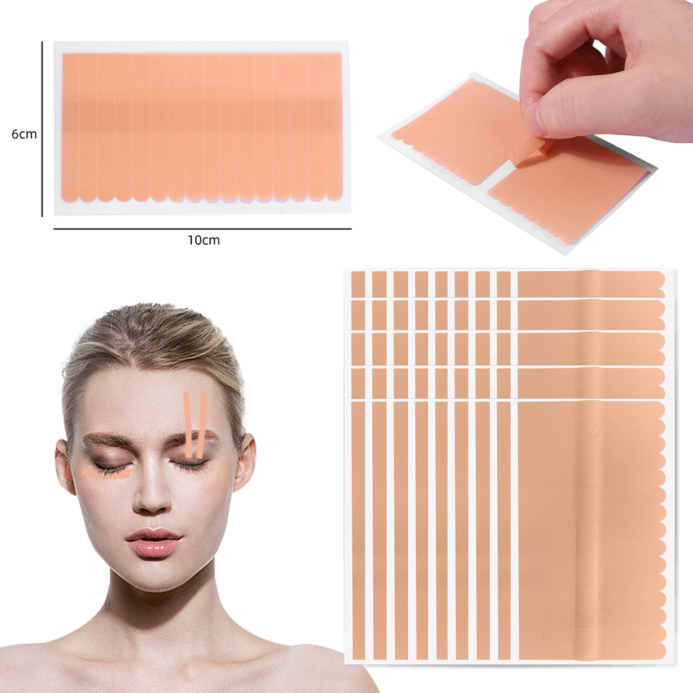 Eyelash Extension Guide - 10/20pcs 속눈썹 테이프 비 짠 Micropore