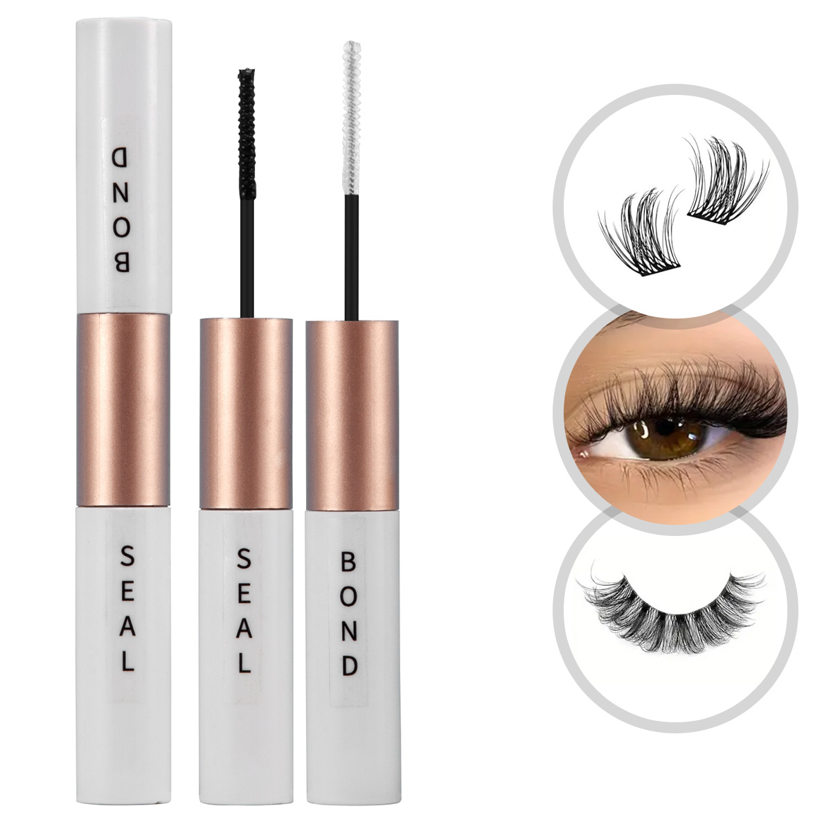 Eyelash Extension Glue For Sensitive Eyes - 인조 속눈썹 접착제 방수 지속성 미백