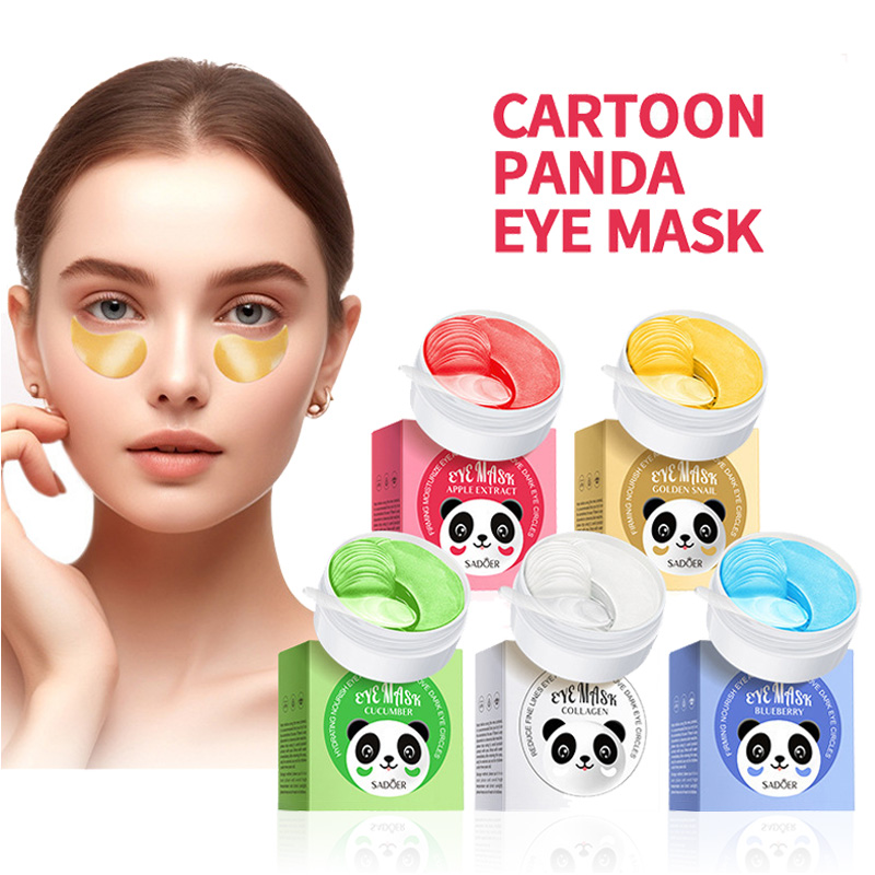 Eye Pad Collagen - 60pcs SADOER 크리스탈 콜라겐 아이 마스크