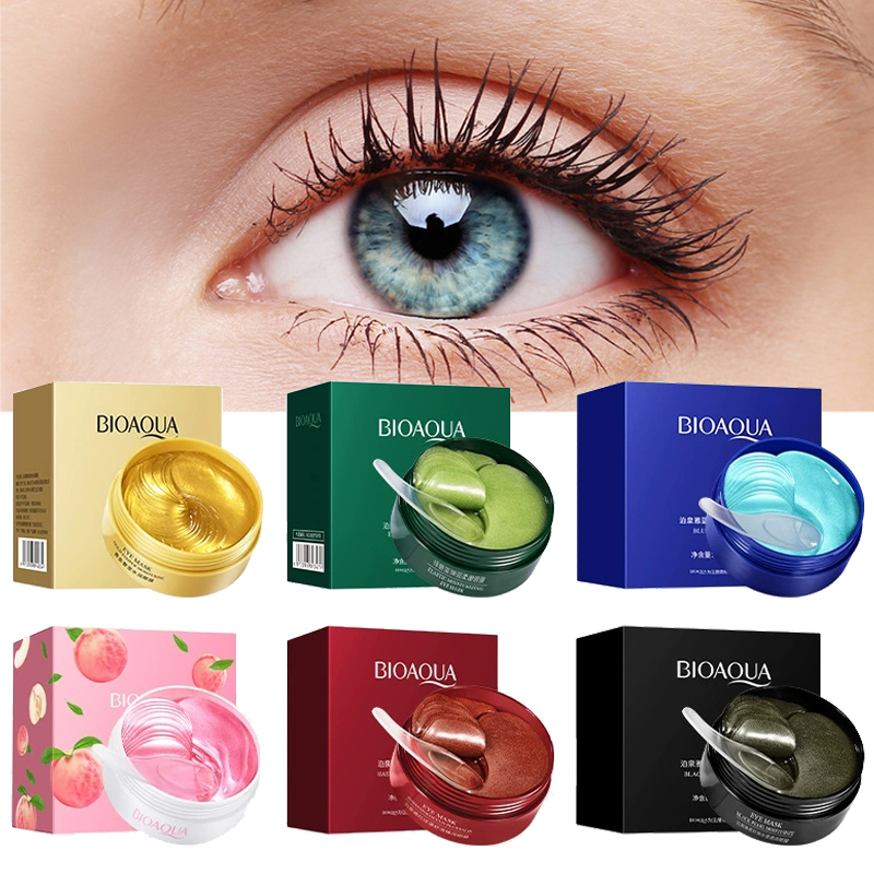 Eye Pad Collagen - 60pcs BIOAQUA 크리스탈 콜라겐 아이 패치
