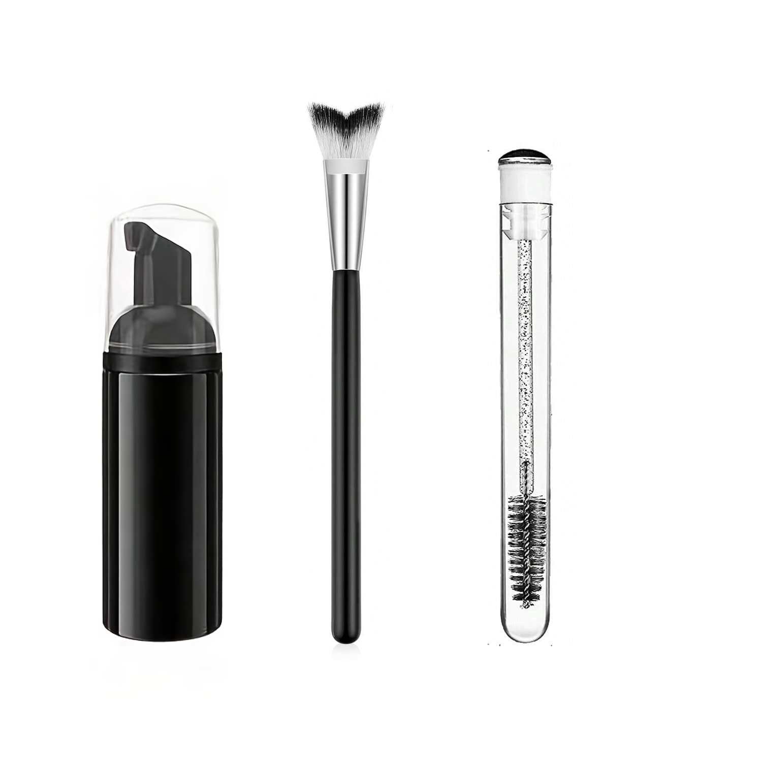 Eyelash Extension Guide - 전문 속눈썹 연장 세척 키트 (샴푸,