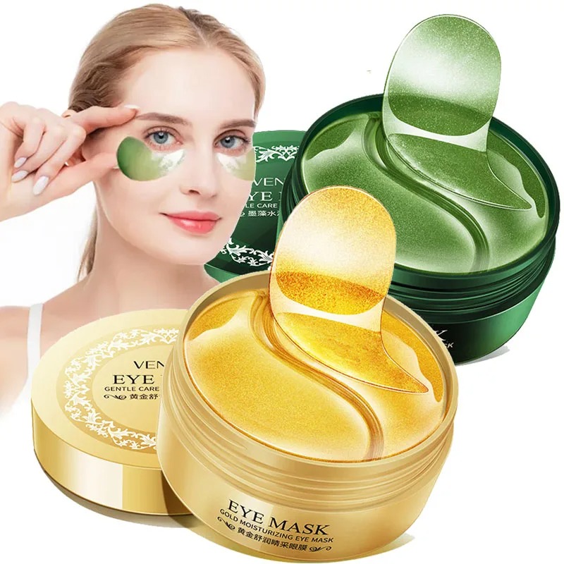 Eye Pad Collagen - 60개입/박스 해초 골드 콜라겐 아이 마스크