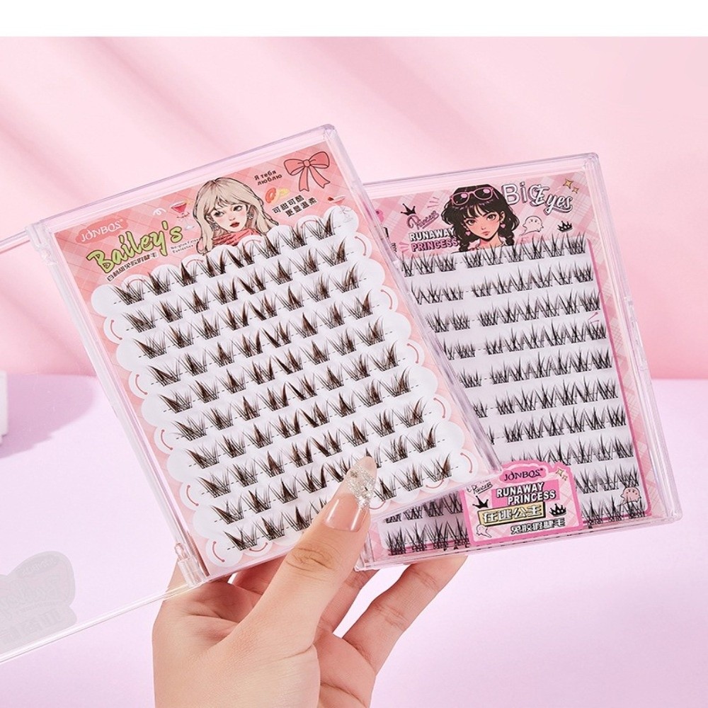 Eyelash Extension No 11 - 80개 클러스터 11-12MM 셀프 접착식 인조