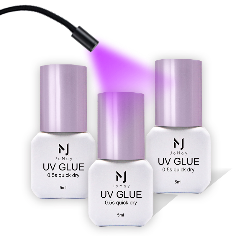 Eyelash Extension Glue For Sensitive Eyes - 초고속 0.5초 UV 속눈썹 접착제 UV