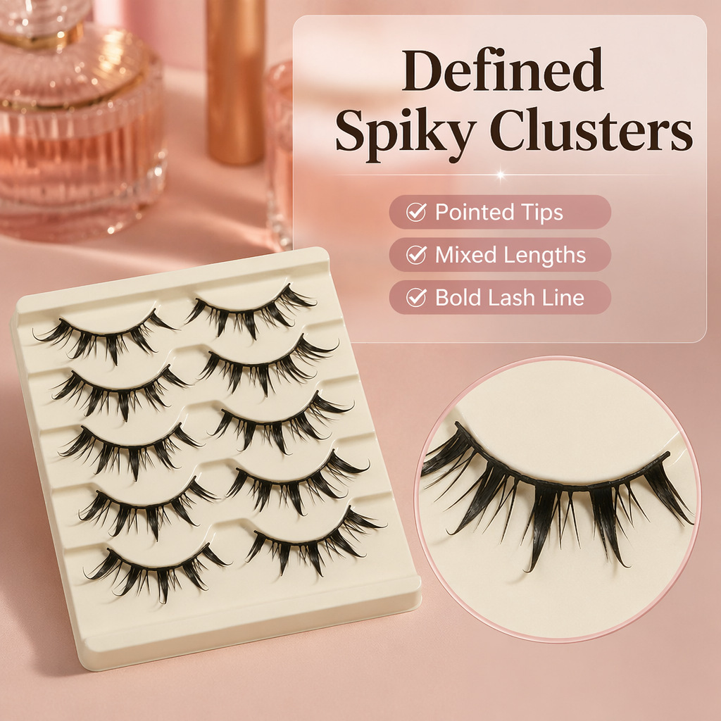 코스프레 가짜 속눈썹 5개입 작은 악마 스타일 3D 데 - Eyelash Extension Japanese Style 리뷰 및 가격