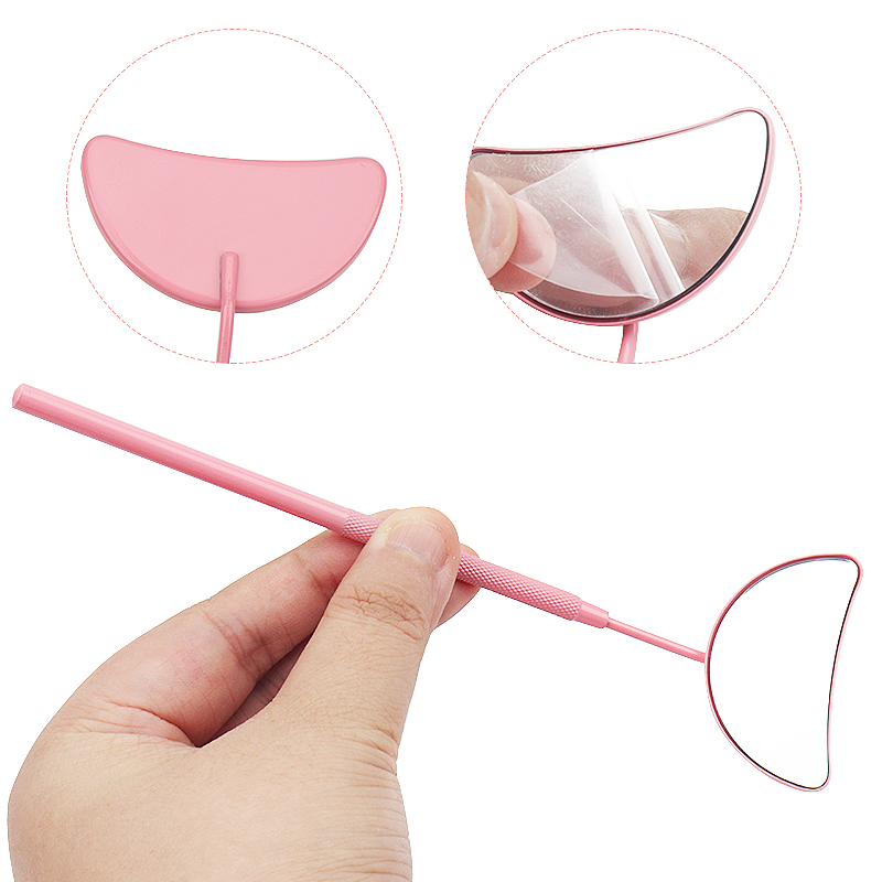 1pcs 속눈썹 연장 거울 달 모양의 분리형 스테인레스 - Eyelash Extension Guide 리뷰 및 가격