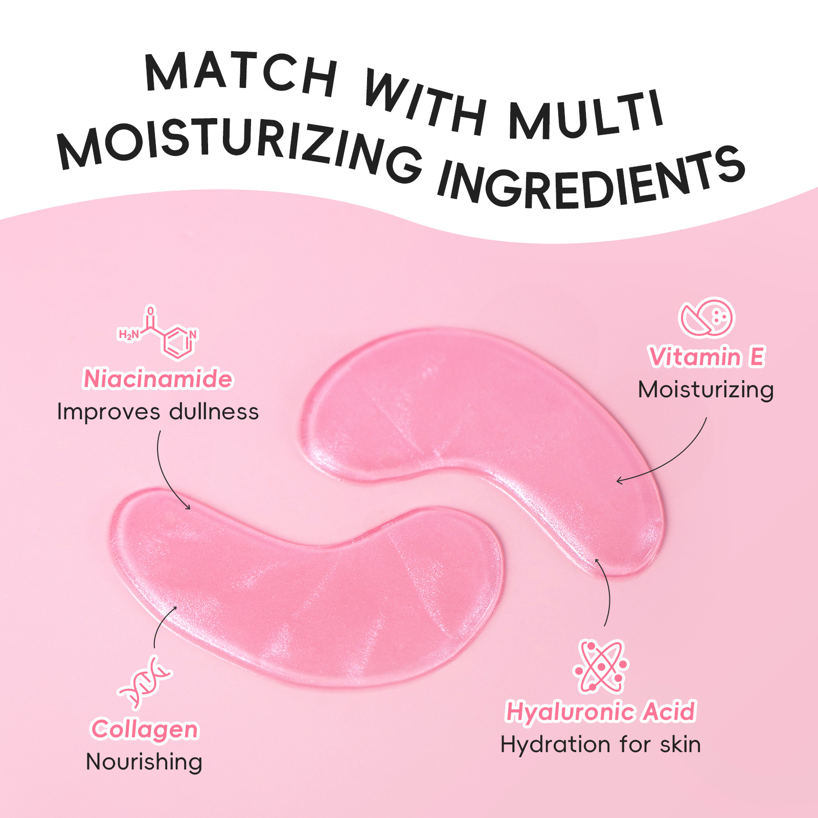 콜라겐 수용성 아이 마스크 다크서클 제거 주름 방지 탄 - Eye Pad Collagen 리뷰 및 가격