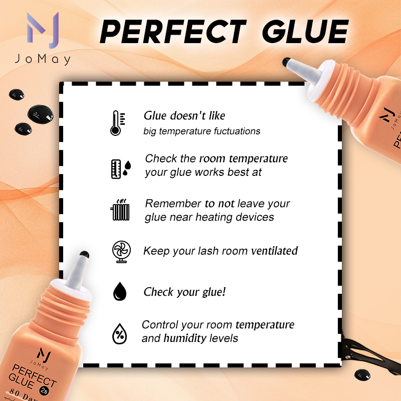 JOMAY 속눈썹 연장 접착제 0.3-2초 빠른 건조  - Eyelash Extension Glue For Sensitive Eyes 리뷰 및 가격