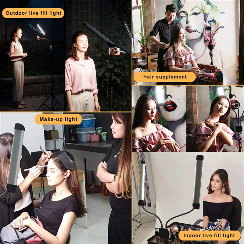 45W 유연한 이중 팔 LED 채우기 빛 아름다움 LE - Video Eyelash Extension 리뷰 및 가격