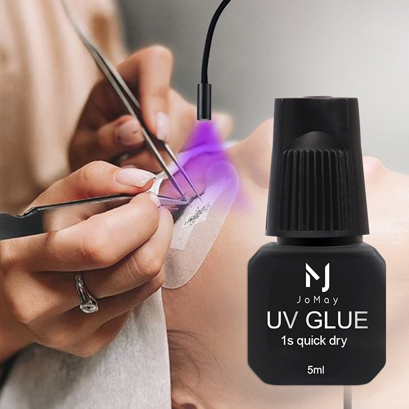 조메이 UV 속눈썹 접착제 LED 속눈썹 연장용 블랙  - Eyelash Extension Glue For Sensitive Eyes 리뷰 및 가격