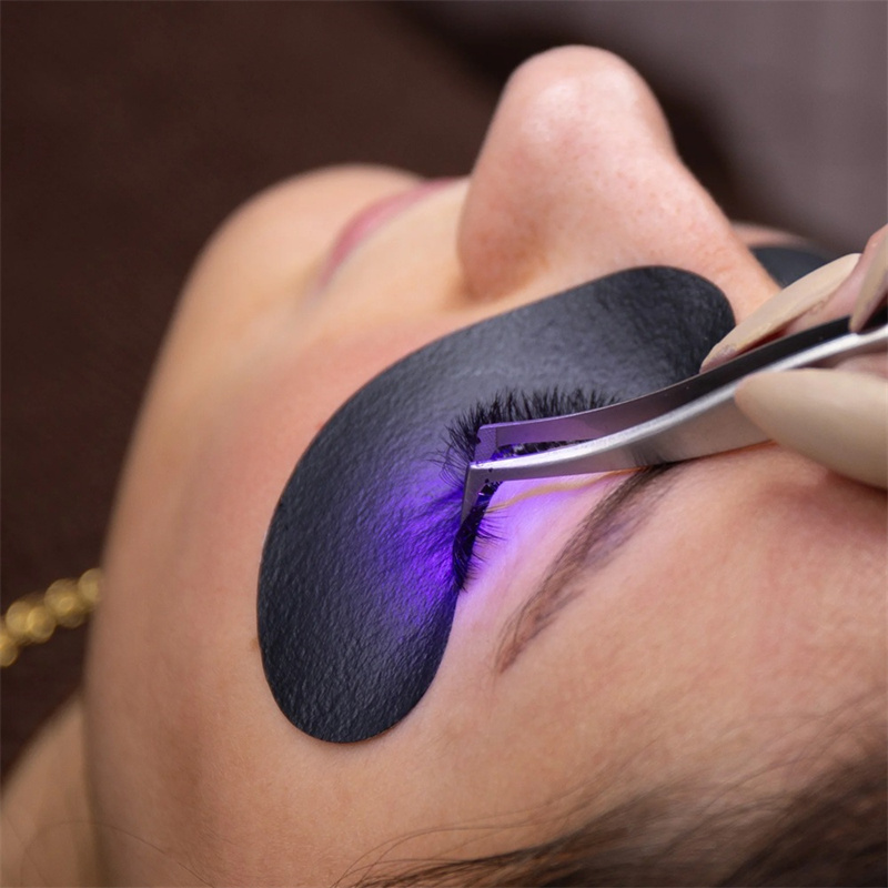 50쌍의 패딩 UV 블랙 패치 및 속눈썹 연장용 UV  - Eyelash Extension With Glasses 리뷰 및 가격
