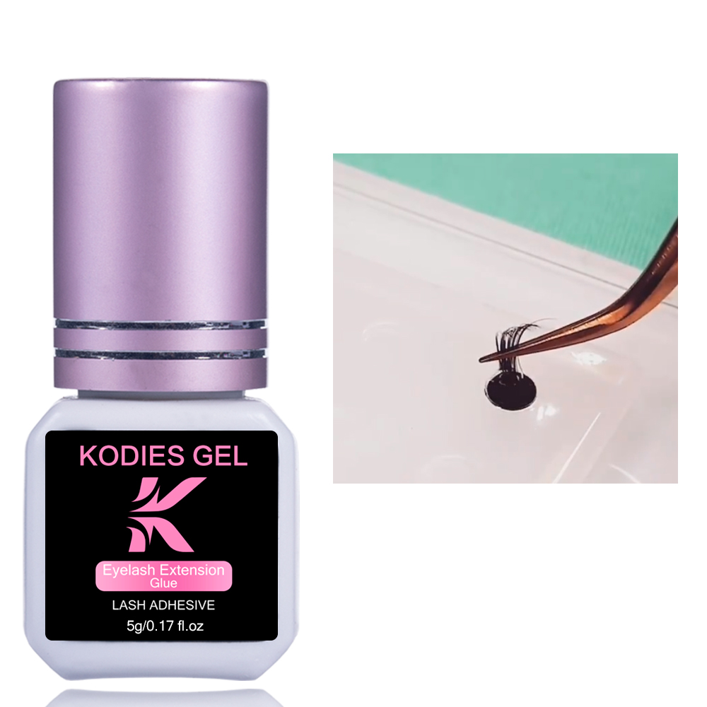 KODIES GEL 엑스트라 스트롱 속눈썹 접착제 연장 - Eyelash Extension Glue For Sensitive Eyes 리뷰 및 가격