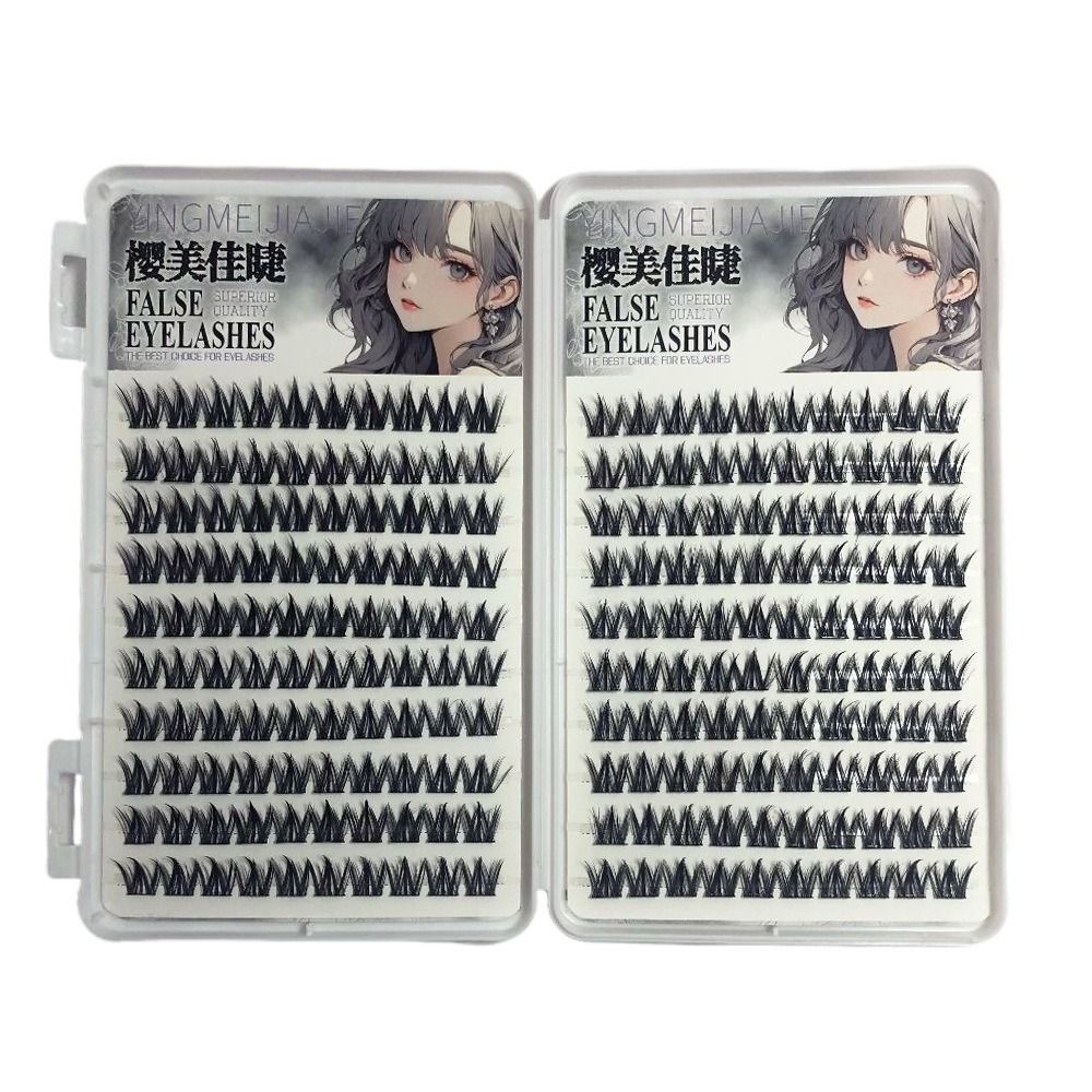 100/130/200 클러스터 블랙 셀프 접착 인조 속 - Eyelash Extension No 11 리뷰 및 가격