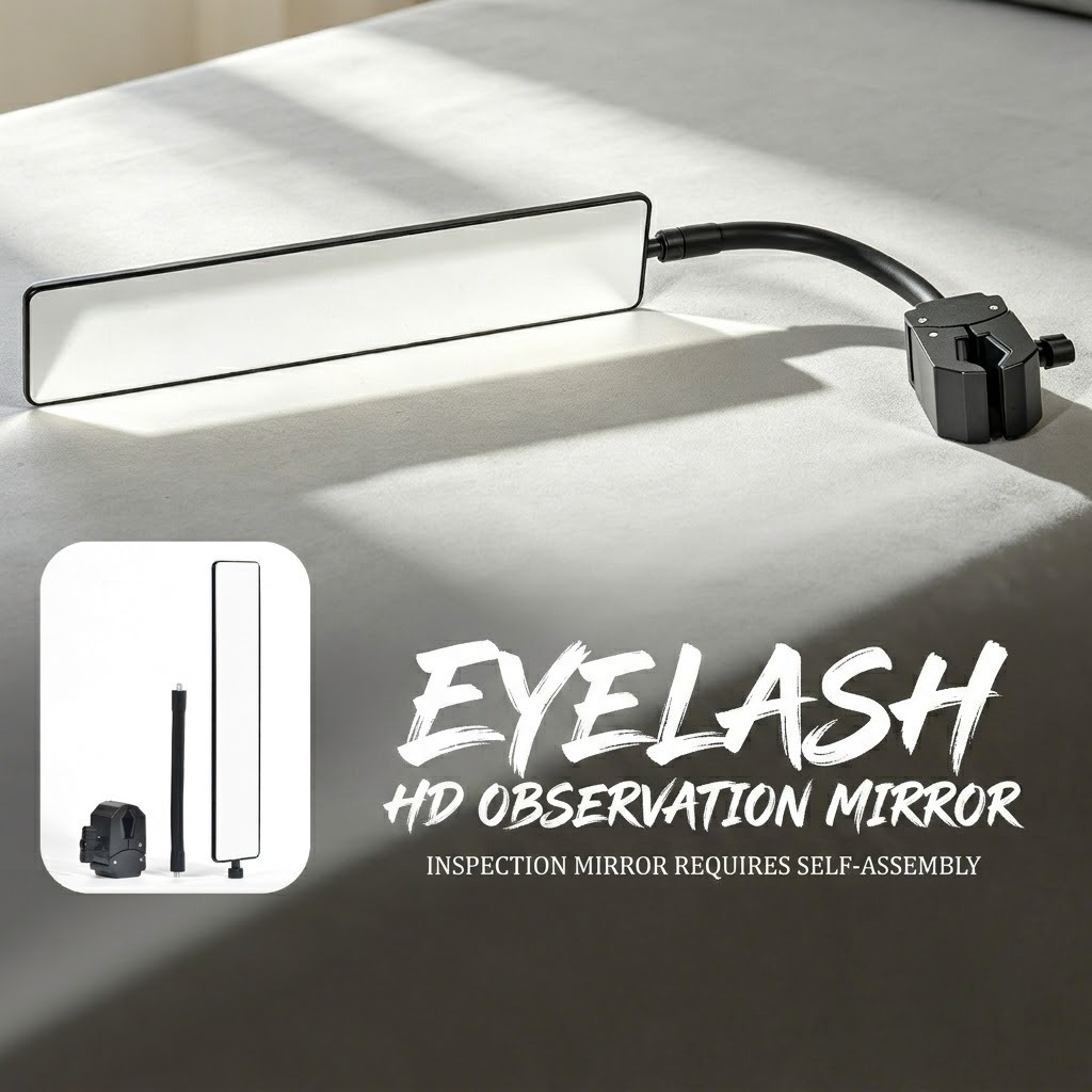 새로운 속눈썹 연장 거울, 조절 가능한 속눈썹 검사 거 - Eyelash Extension Guide 리뷰 및 가격