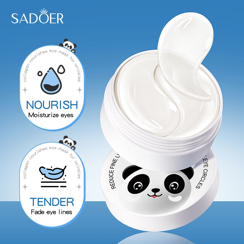 60pcs SADOER 크리스탈 콜라겐 아이 마스크 안 - Eye Pad Collagen 리뷰 및 가격