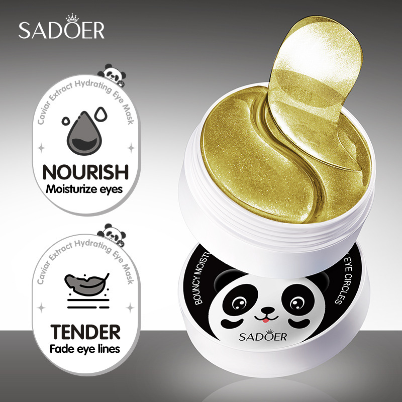 60pcs SADOER 크리스탈 콜라겐 아이 마스크 안 - Eye Pad Collagen 리뷰 및 가격