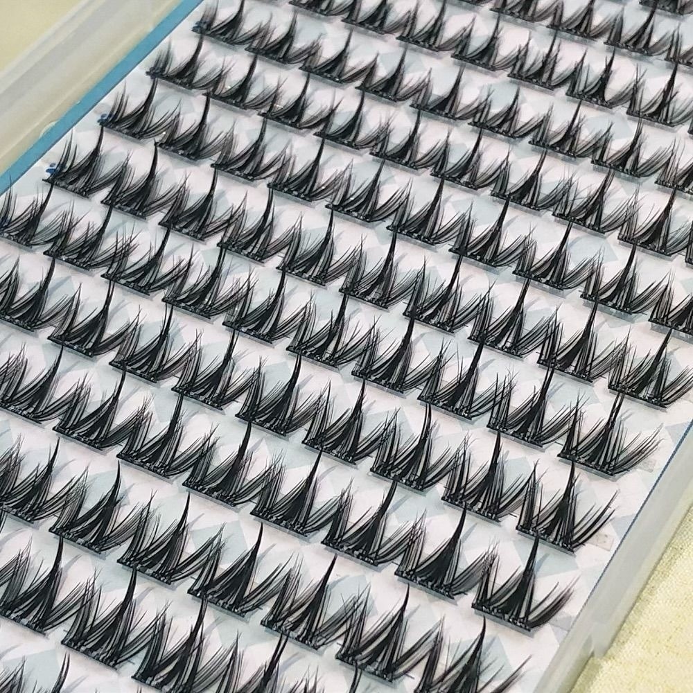 100/130/200 클러스터 블랙 셀프 접착식 인조  - Eyelash Extension No 11 리뷰 및 가격
