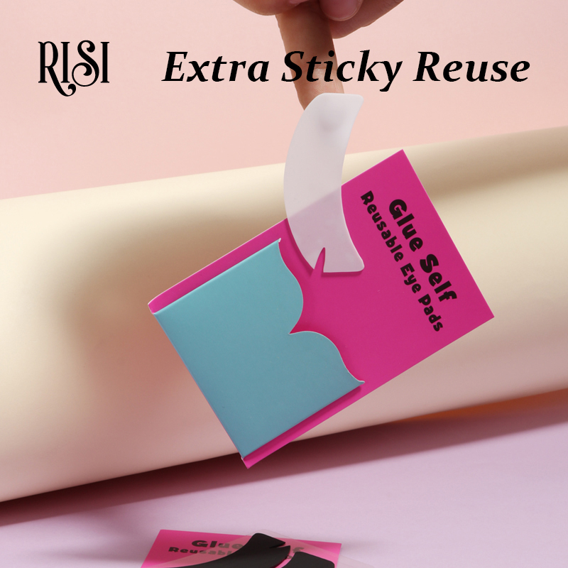 RISI 슈퍼 끈적 끈적한 실리콘 아이 패드 재사용 가 - Eyelash Extension Guide 리뷰 및 가격