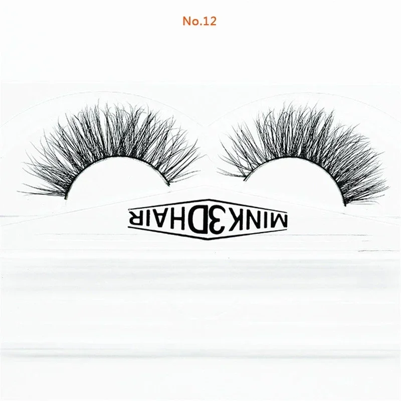 1 쌍 3D 밍크 속눈썹 수제 가짜 눈 속눈썹 두꺼운  - Eyelash Extension No 11 리뷰 및 가격