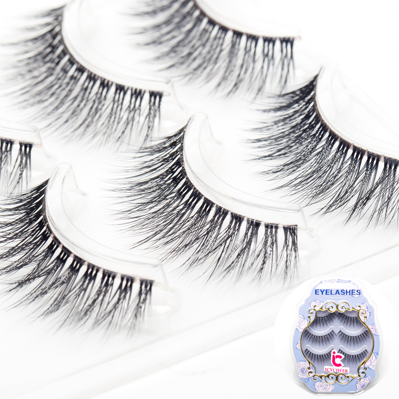 ICYCHEER-일본 자연 스타일 인조 속눈썹 메이크업 - Eyelash Extension Japanese Style 리뷰 및 가격