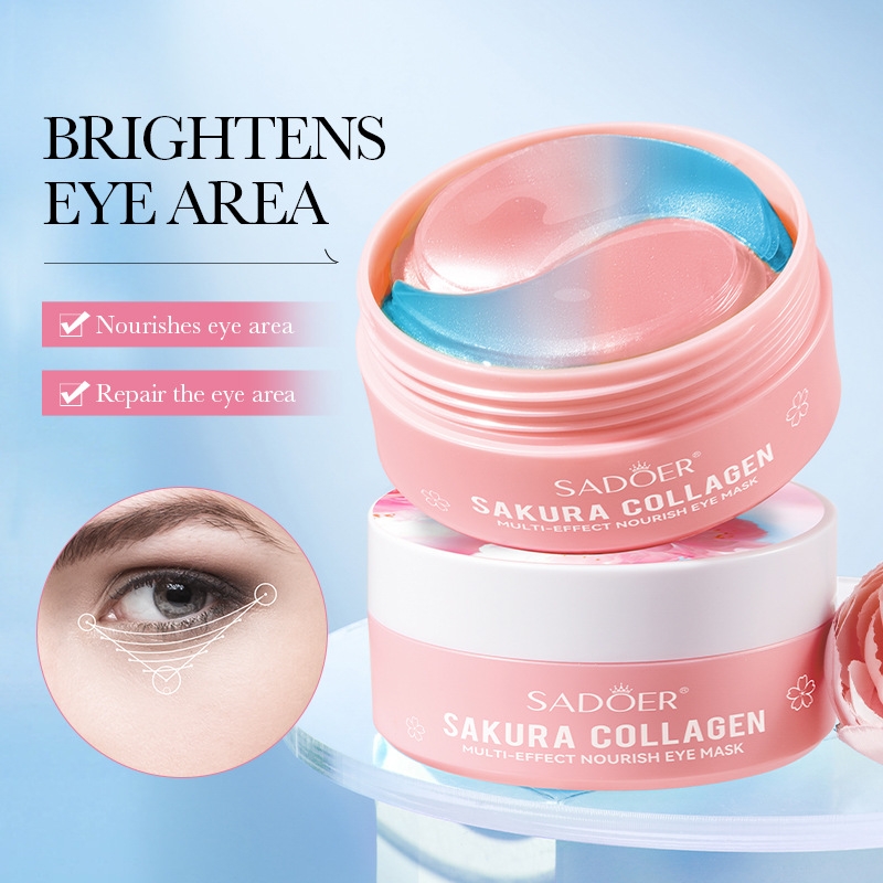 60개입 사쿠라 콜라겐 멀티 이펙트 영양 아이 마스크, - Eye Pad Collagen 리뷰 및 가격