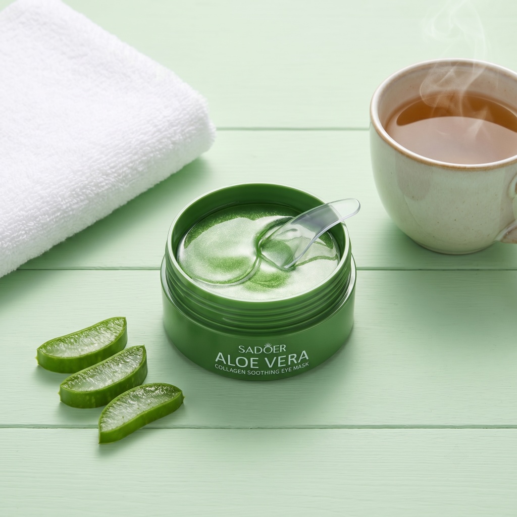 60pcs 알로에 베라 콜라겐 아이 마스크 안티 다크  - Eye Pad Collagen 리뷰 및 가격