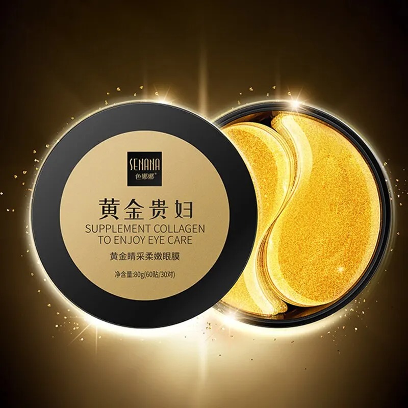 골든 모이스처라이징 아이 마스크, 눈 피로 해소, 눈  - Eye Pad Collagen 리뷰 및 가격